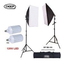 Набор постоянного LED света Deep 50x70см 120Wx2 Е27 + bag 100
